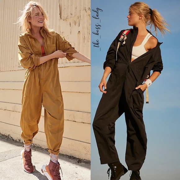 Free People jumpsuit coveralls onesie one-piece romper - Picture 5 of 13